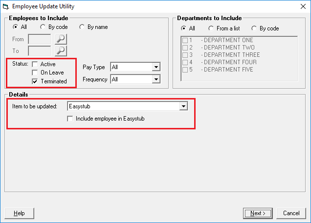 Employee Update Utility